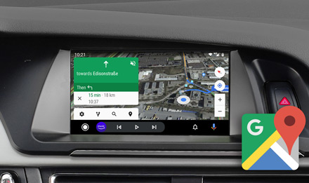 Online Navigation with Google Maps