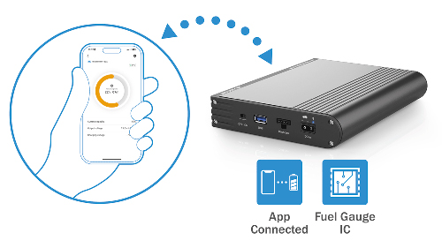 BlackVue B-130X - Check battery status with the free Battery Manager app