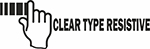 6.2" Clear Type Resistive Touchscreen