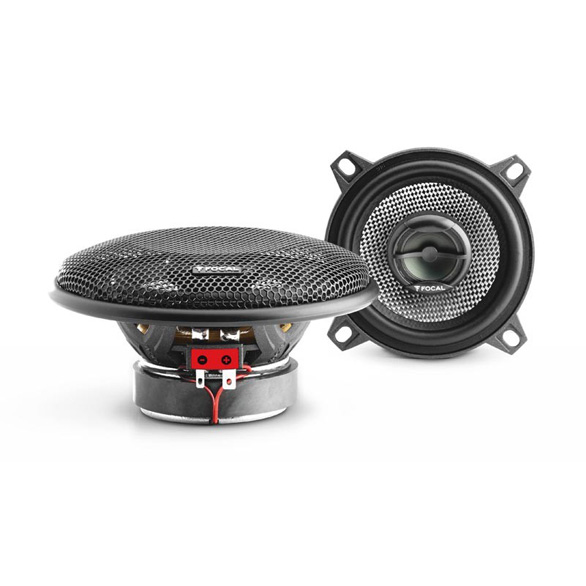 Focal Car Speakers 2-Way 4" Coaxial Kit With Grills - Access 100 AC