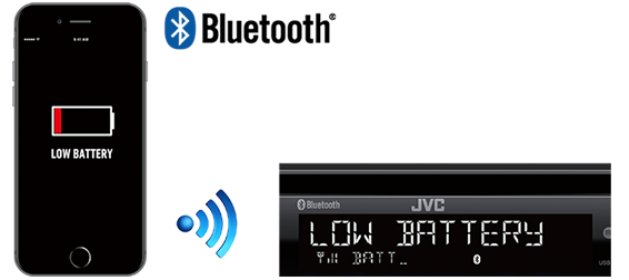 JVC-low-battery-information