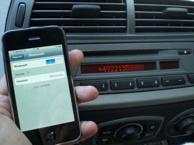 BMW Bluetooth Professional iPhone