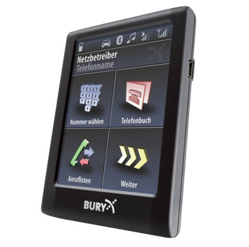 BURY CC9056 Plus Touchscreen Bluetooth Car Kit BURY CC9056 Plus Touchscreen Bluetooth Car Kit