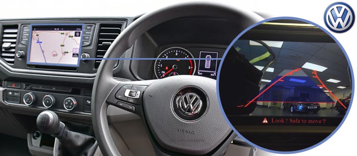 crafter reversing camera screen