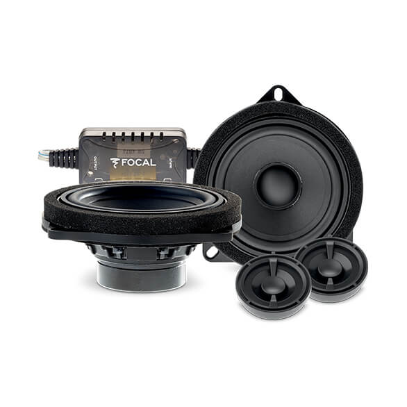 Focal 5" 100mm 2 Way Component Car Audio Speaker Kit For BMW - IS BMW 100L Focal 5" 100mm 2 Way Component Car Audio Speaker Kit For BMW - IS BMW 100L