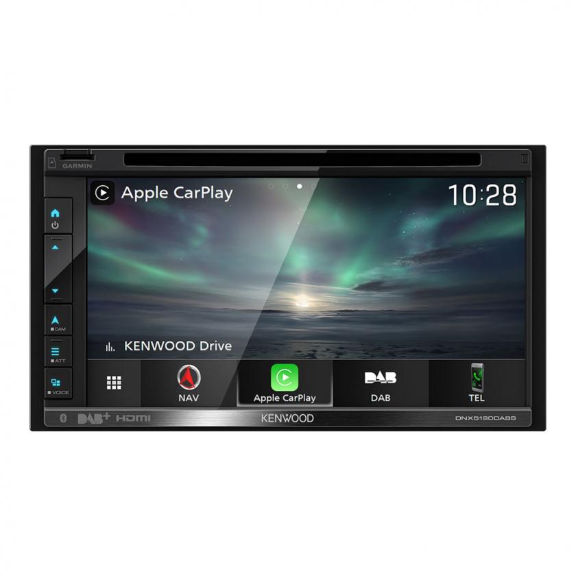 Kenwood DNX5190DABS 6.8 Garmin Navigation System DAB Radio Apple CarPlay Android Auto
