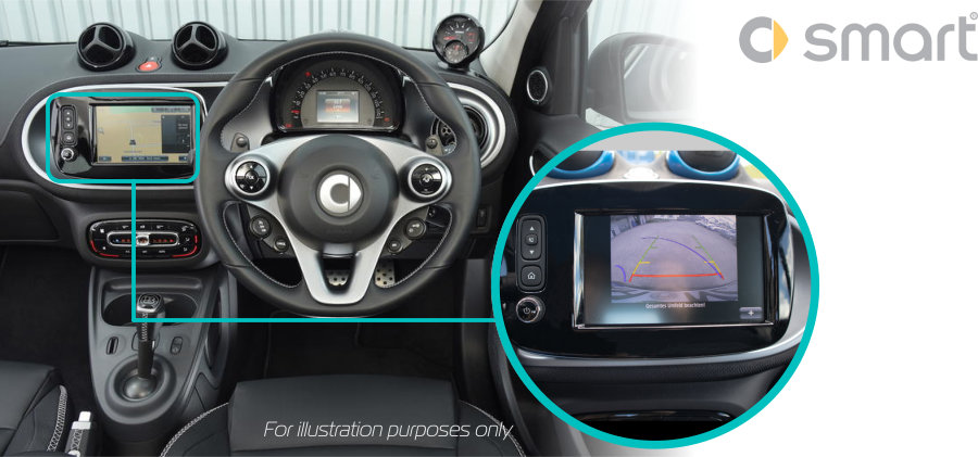 Smart_Fortwo_453_Reversing_Camera_Kit_Screen
