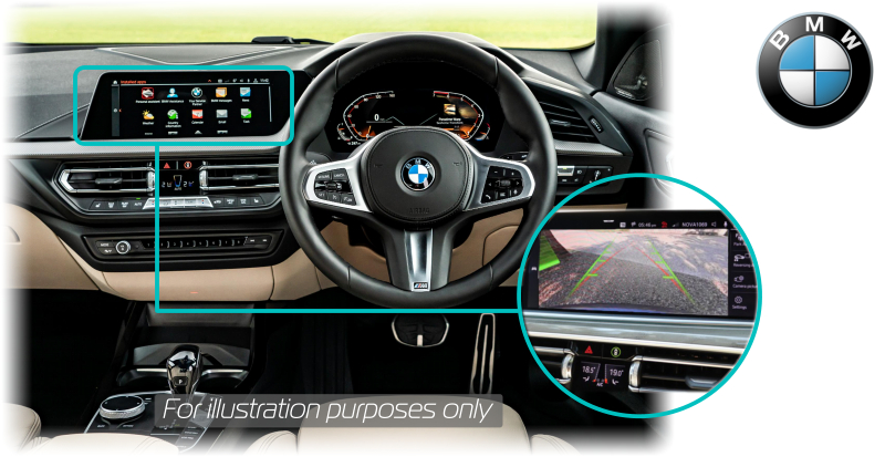 BMW 2-Series F44 Reversing Rear View Camera Screen MGU NBT EVO ID7