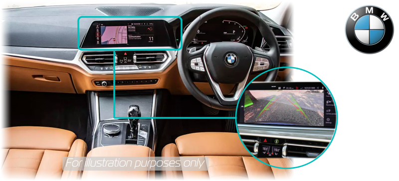 BMW 3-Series G20 G21 Reversing Rear View Camera Screen MGU NBT EVO ID7