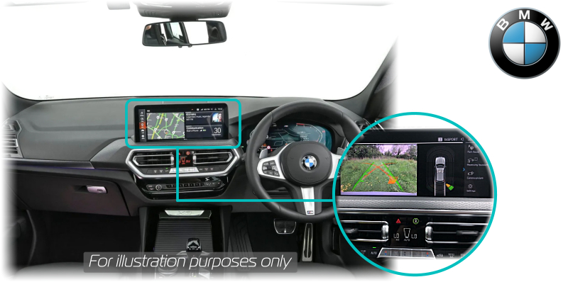 BMW X3 G01 Reversing Rear View Camera Screen MGU NBT EVO ID7