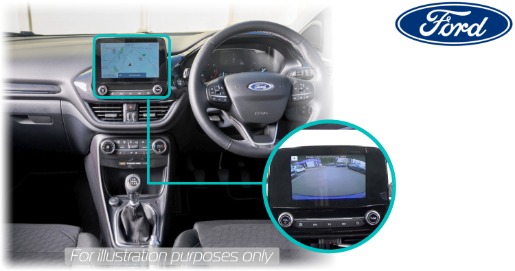 Ford Puma Reversing Camera Kit Solution Ford Sync 2.5