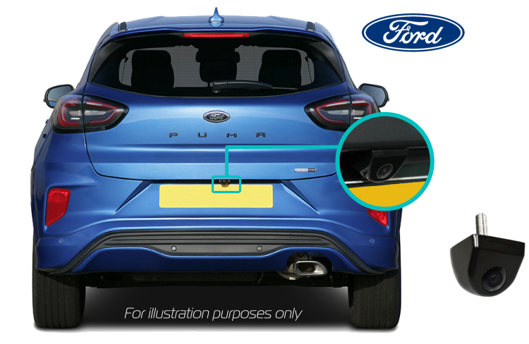 Ford Puma Reversing Camera Kit Solution Ford Sync 2.5