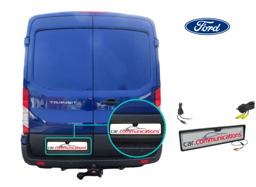 Ford Transit SYNC 3 with Number Plate Surround Camera