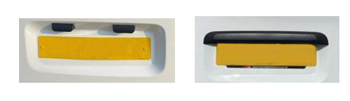 Peugeot Expert Number plate light surround 