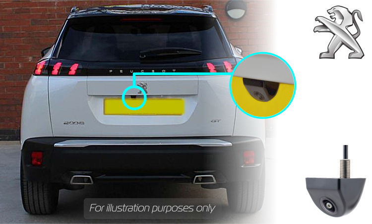 Peugeot 2008 IVI System - Connected NAV - Reversing Camera
