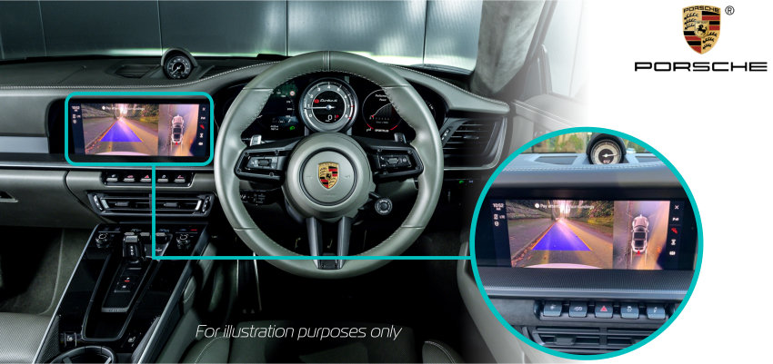 Porsche_911_Reversing_Rear_View_Camera_PCM_5.0_Dash