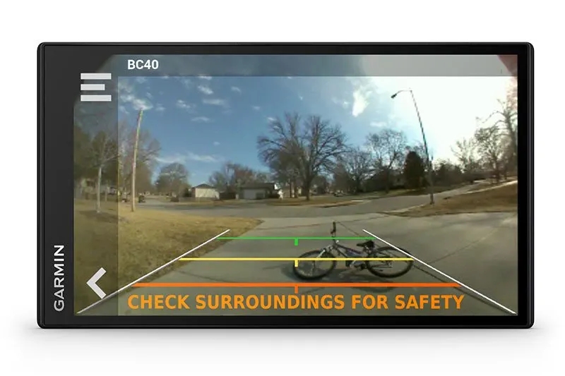WORKS WITH BACKUP CAMERAS