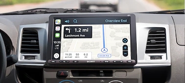 Sony_XAV-AX3250 _Navigate_with_apple_carplay