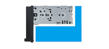 Sony_XAV-AX3250 Easy installation with compact rear chassis