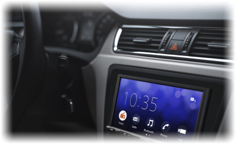 Big 6.95" touch Screen display & enhanced connectivity 